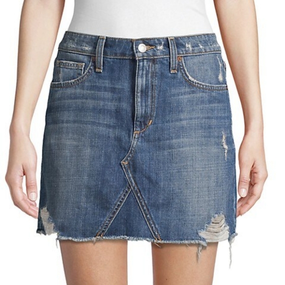 Joe's Jeans Size 30 blue mini denim skirt - Picture 1 of 5